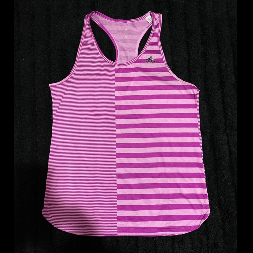 Purple Adidas Tank Top